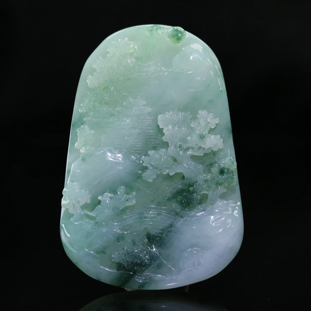 45天然缅甸翡翠A货/700215/北京银座拍卖