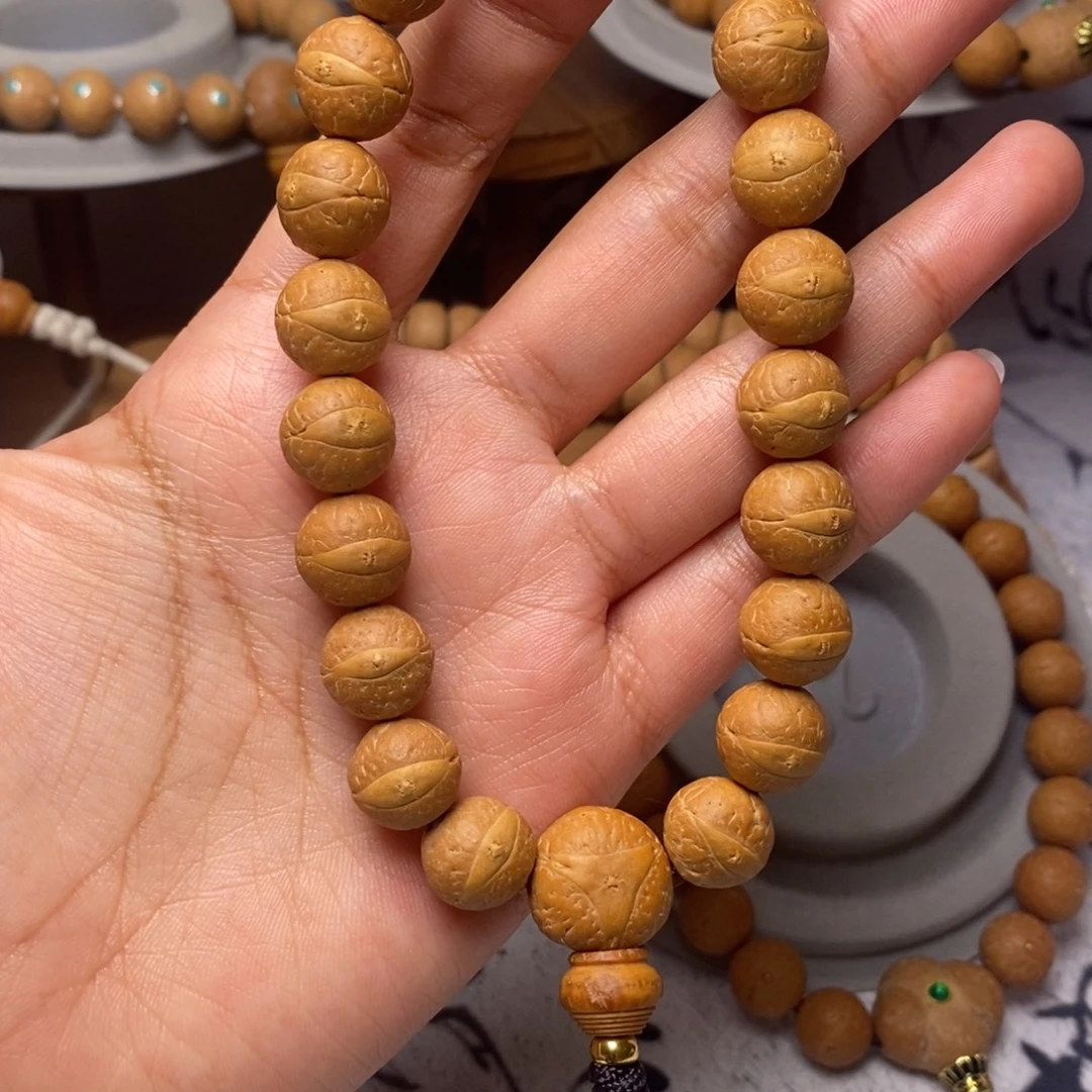 凤眼菩提吊坠手串