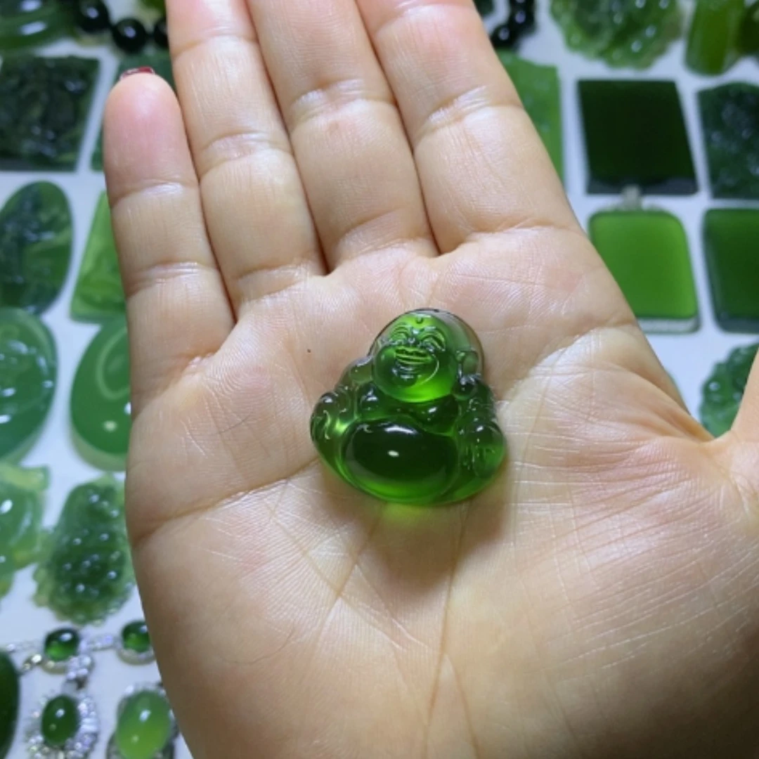 【闪购商品】蛇纹石玉颈饰未镶嵌