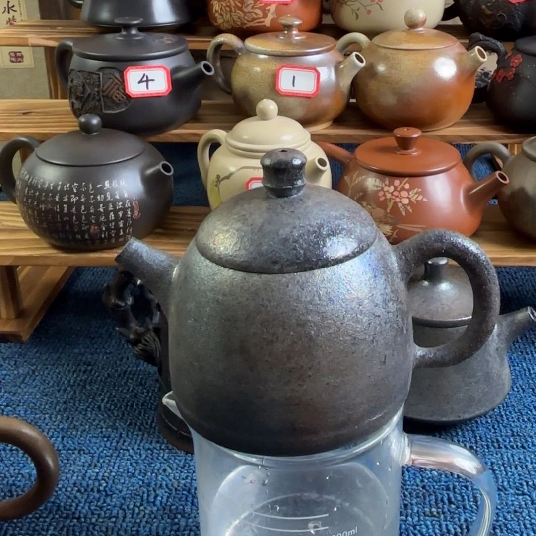 壶云南建水紫陶茶壶