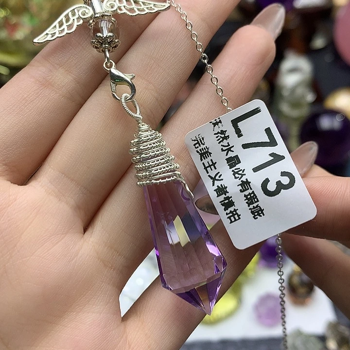 未镶嵌珠宝半成品水晶紫水