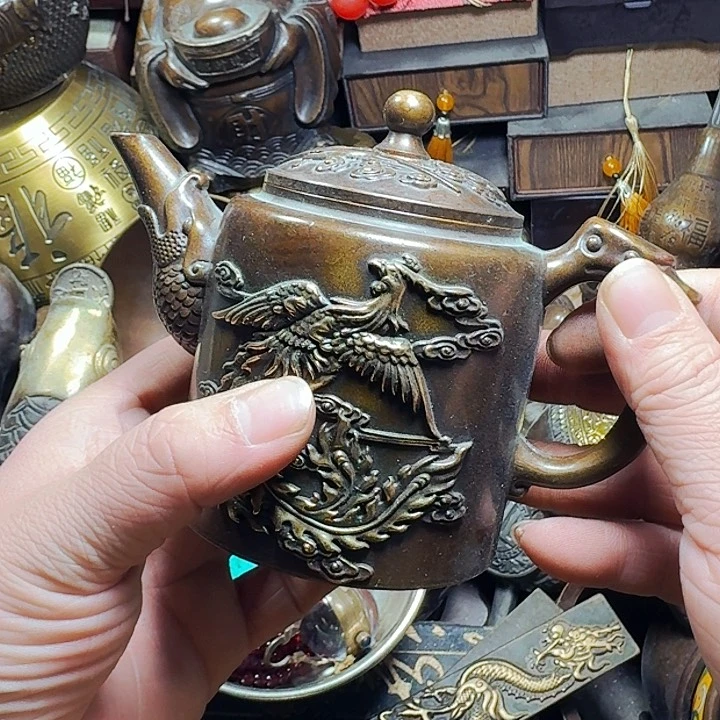 铜器摆件收收藏藏