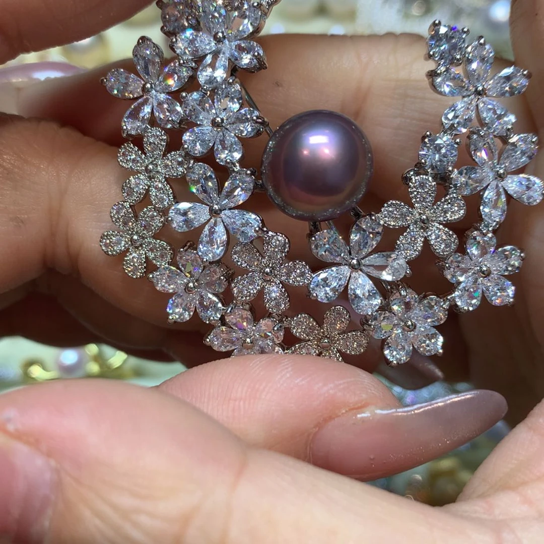 淡水珍珠胸饰未镶嵌