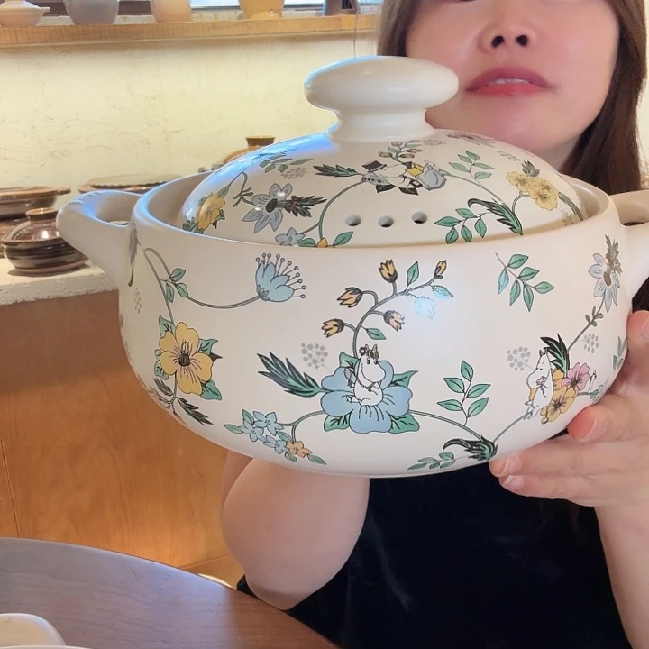 姆明藤花3升的砂锅