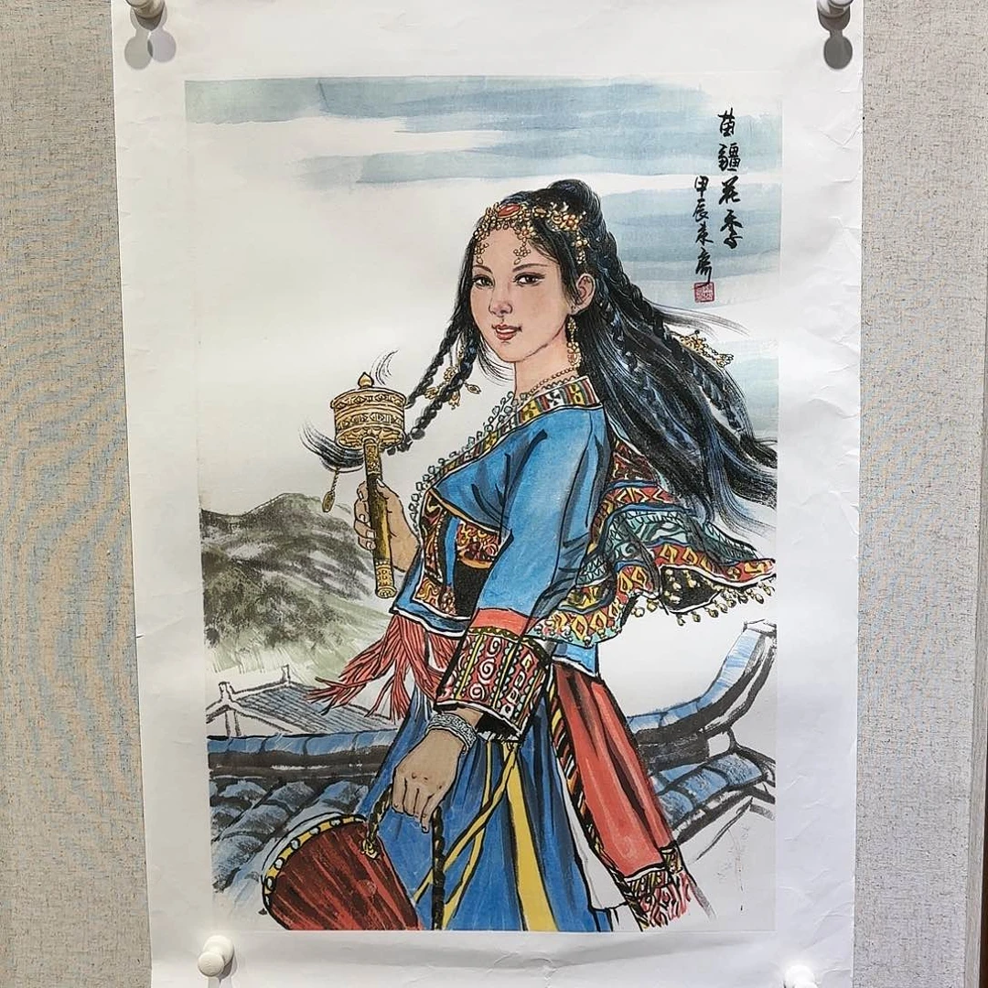 国画亲笔手绘原创