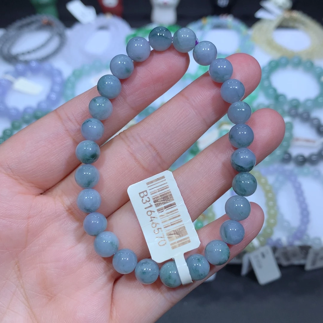 翡翠未镶嵌手串天然