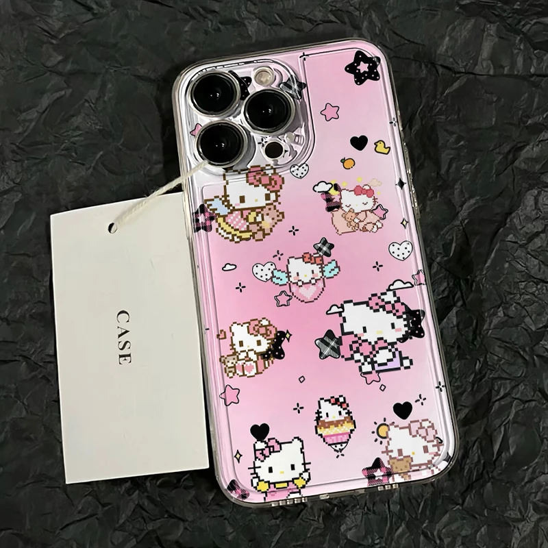 晕染像素kt苹果16手机壳小米华为三星OPPO魅族vivo适用一加13真我