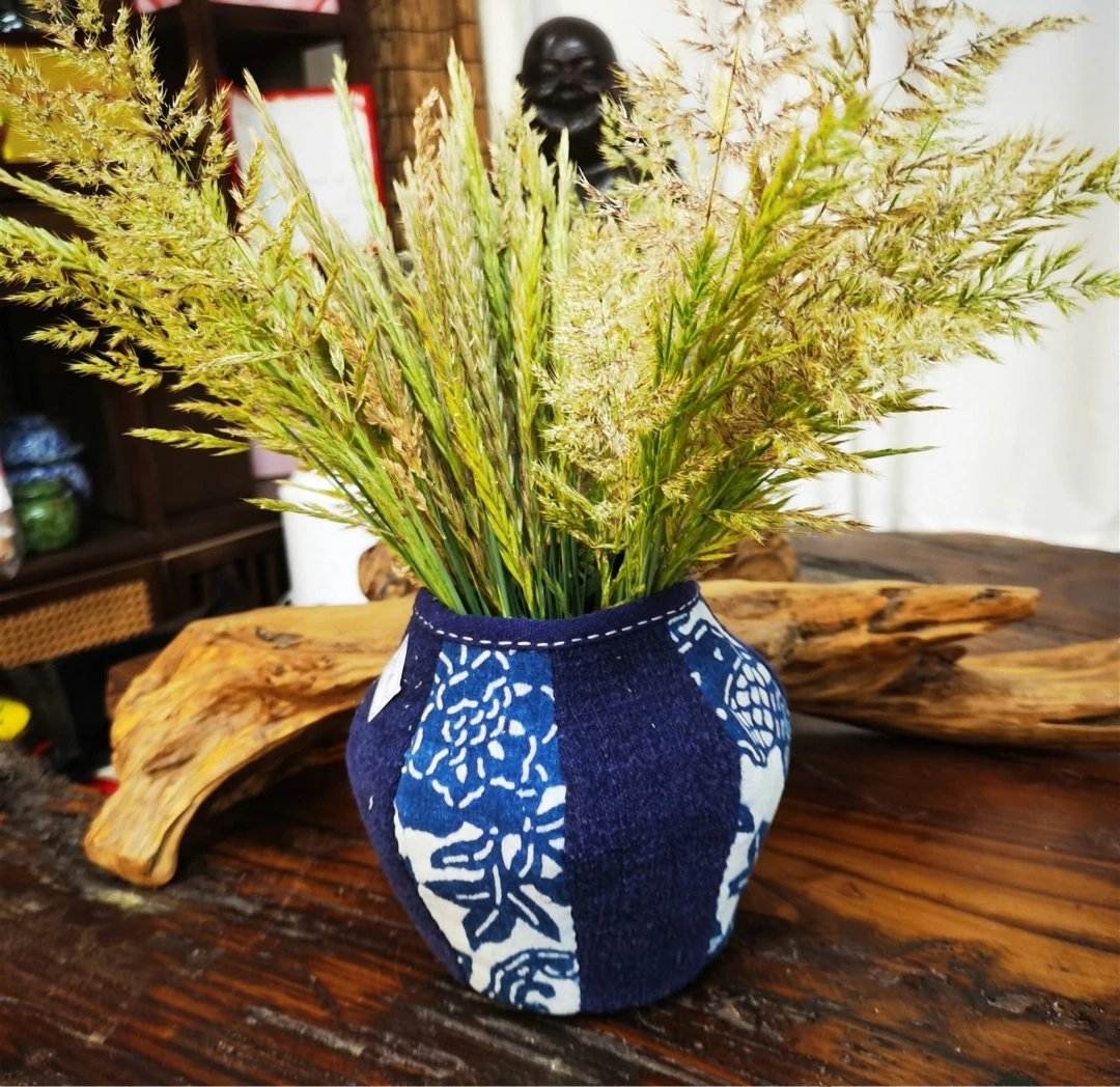 杨老师布艺 布艺陶罐