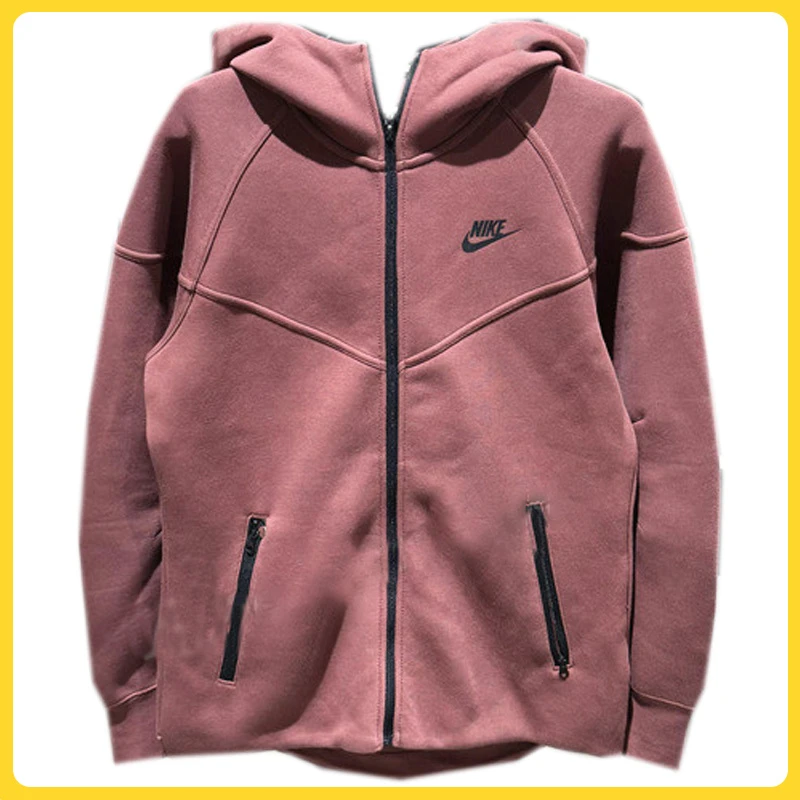 NIKE耐克女子AS W NSW TCH FLC WR FZ HDY针织外套FB8339-218