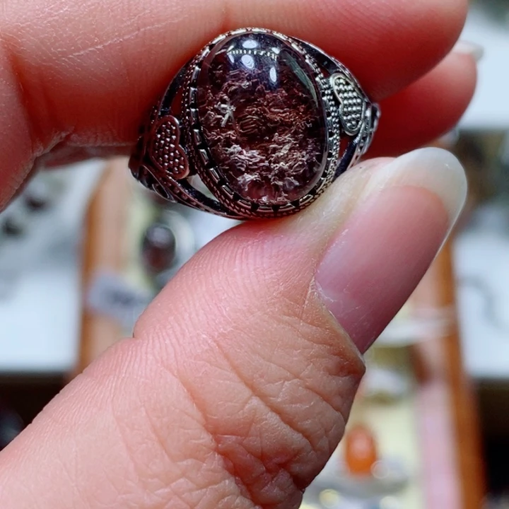 水晶戒指未镶嵌水晶