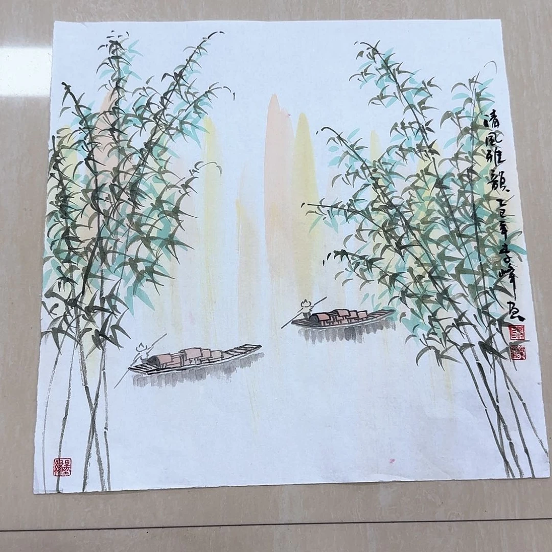 国画国画作品展。国画g