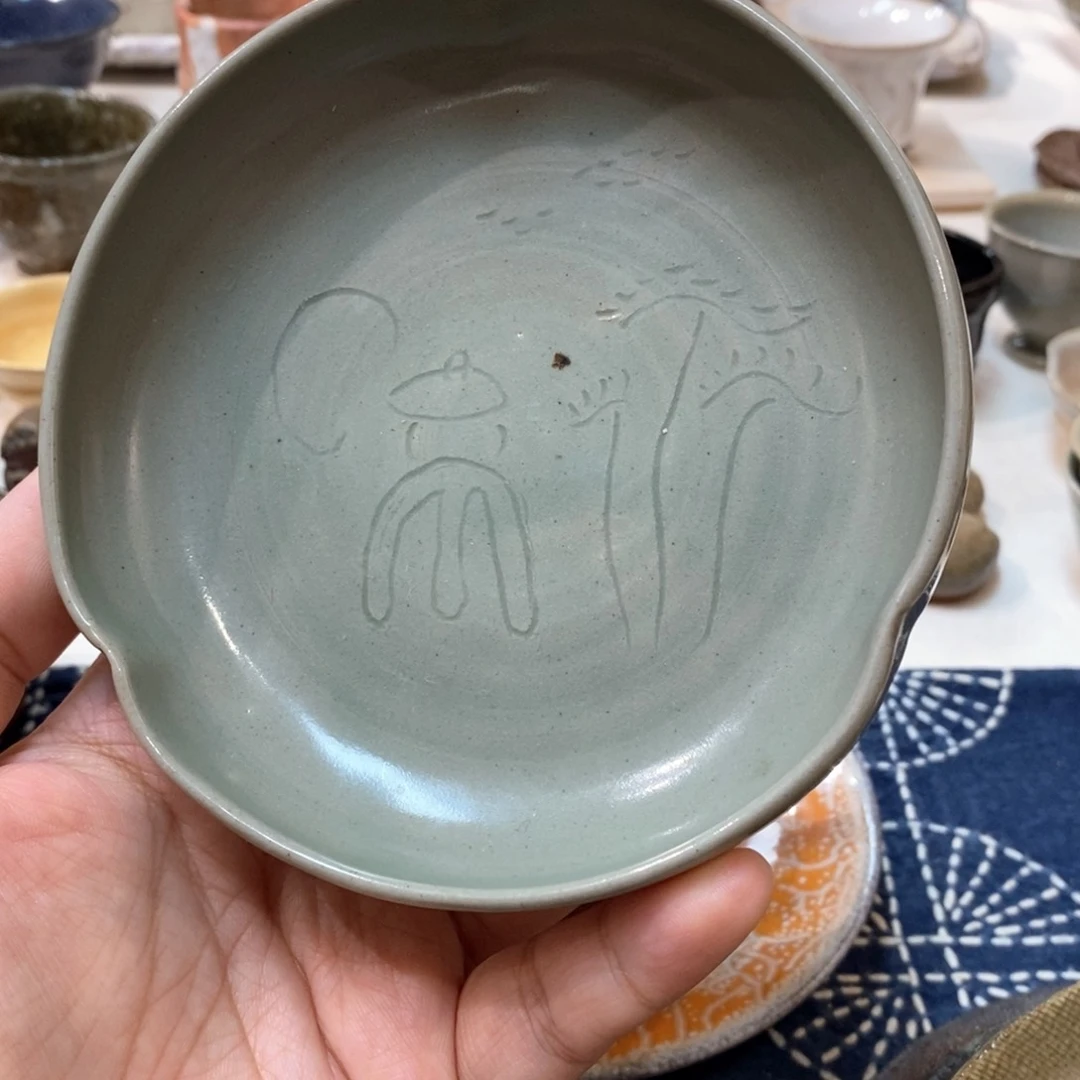 柴烧侘寂粗陶茶具