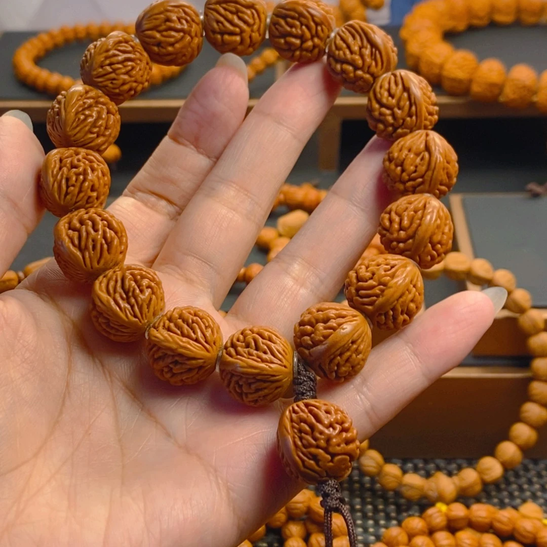 Y***吊坠桃核秦岭森林17