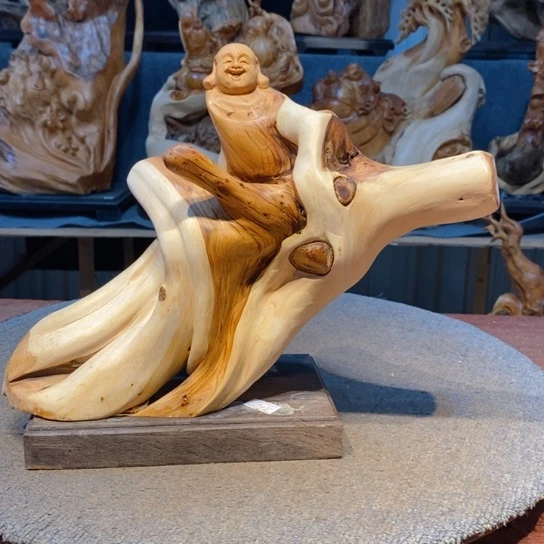 柏木（崖柏）根雕摆件