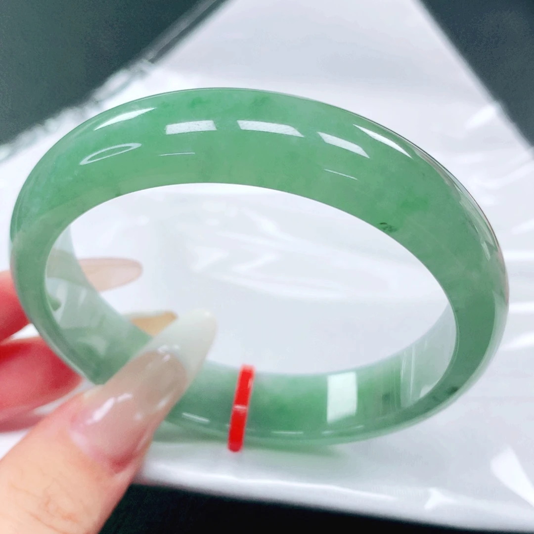 翡翠未镶嵌手镯58