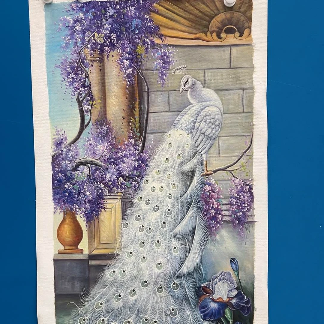 国画画家二郎精品作品