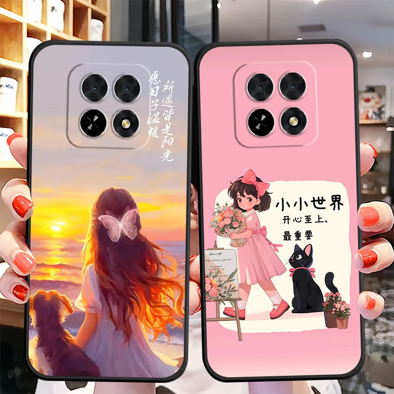 realme真我V60手机壳RMX3995硅胶防摔全包边软壳卡通女款网红新潮