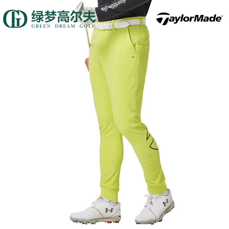 Taylormade泰勒梅男士长裤保暖显瘦裤子弹力高尔夫服装