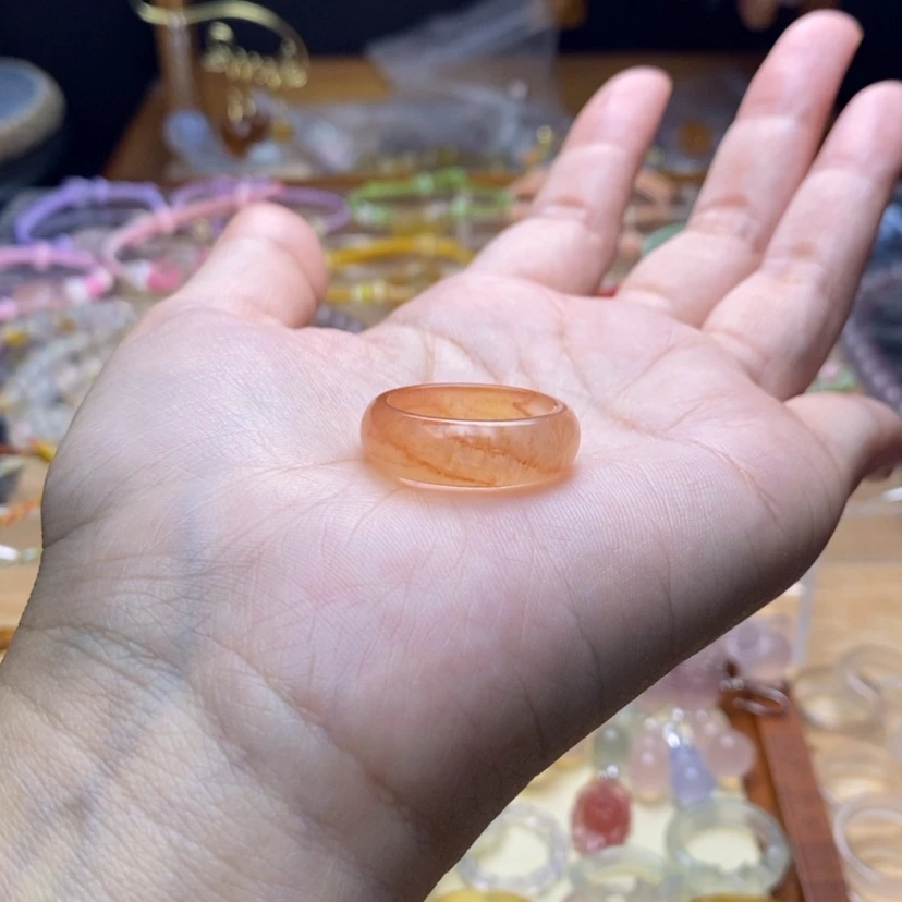 【闪购商品】玛瑙/玉髓戒指未镶嵌嘟*?