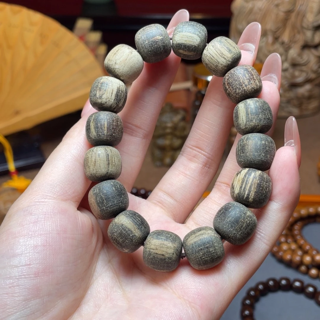 贡木手串/手链1314绿料贡木