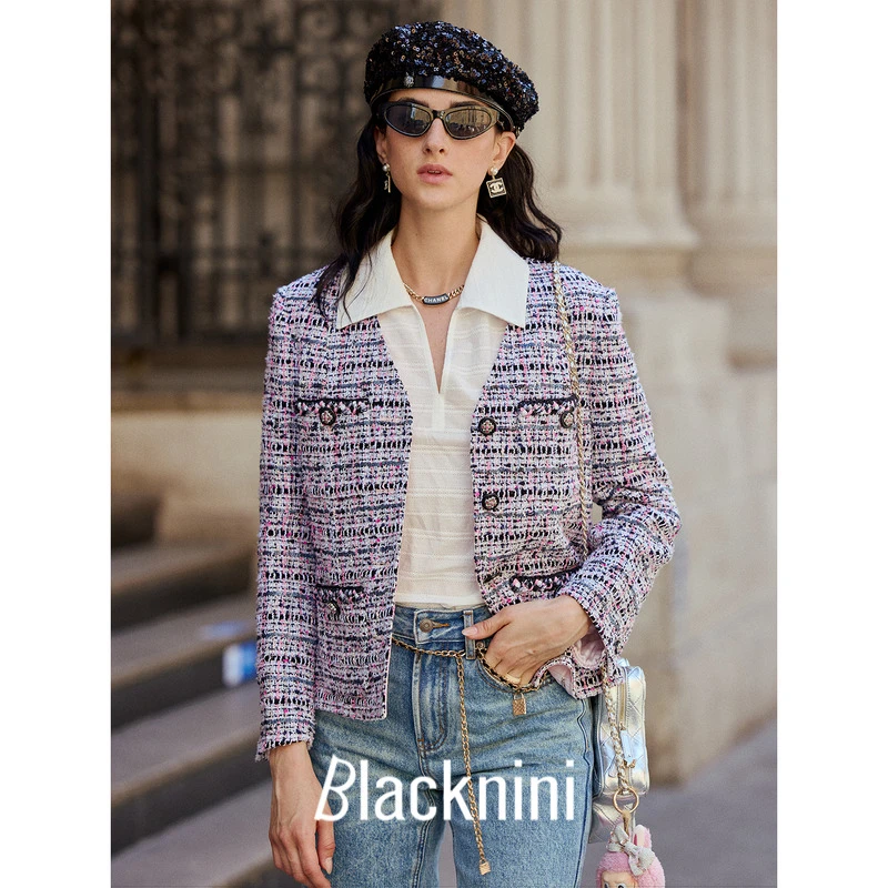 blacknini"顽皮豹"欧洲ACT3手工坊香香御用粗花呢香BE20DC014