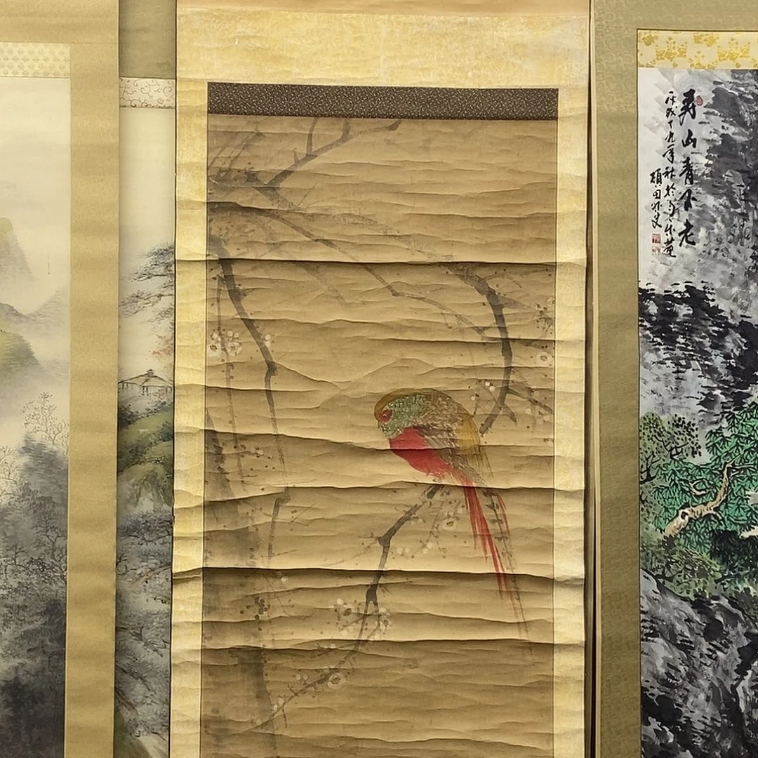 横款装饰画花鸟画