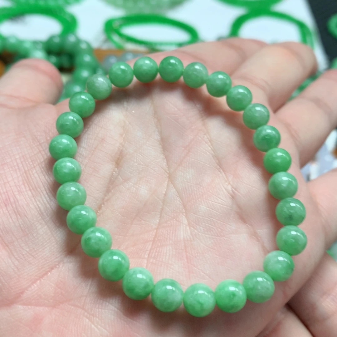 未镶嵌手链翡翠翡翠