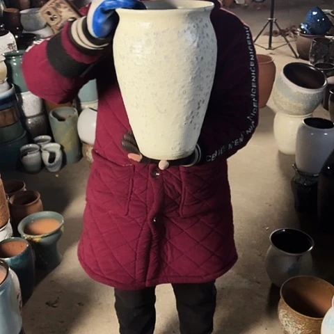 口20高31瑕疵盆子