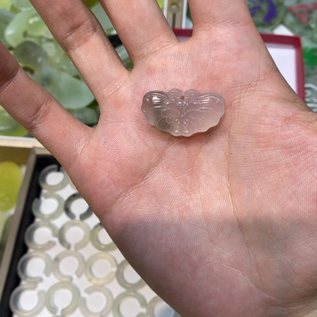 岫玉未镶嵌吊坠(不含链)两单包邮