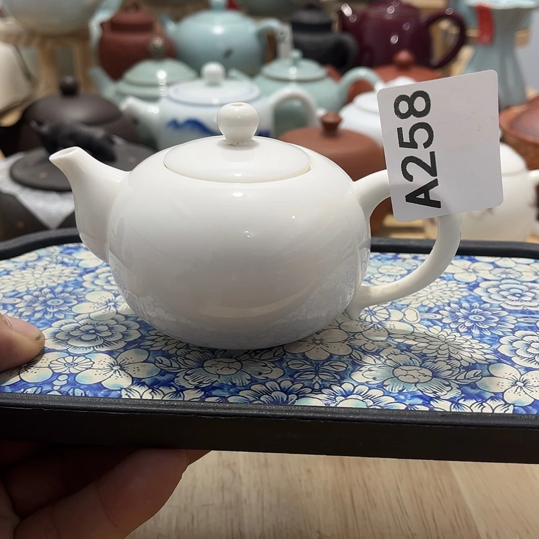 瓷片茶摆件工艺品摆件666