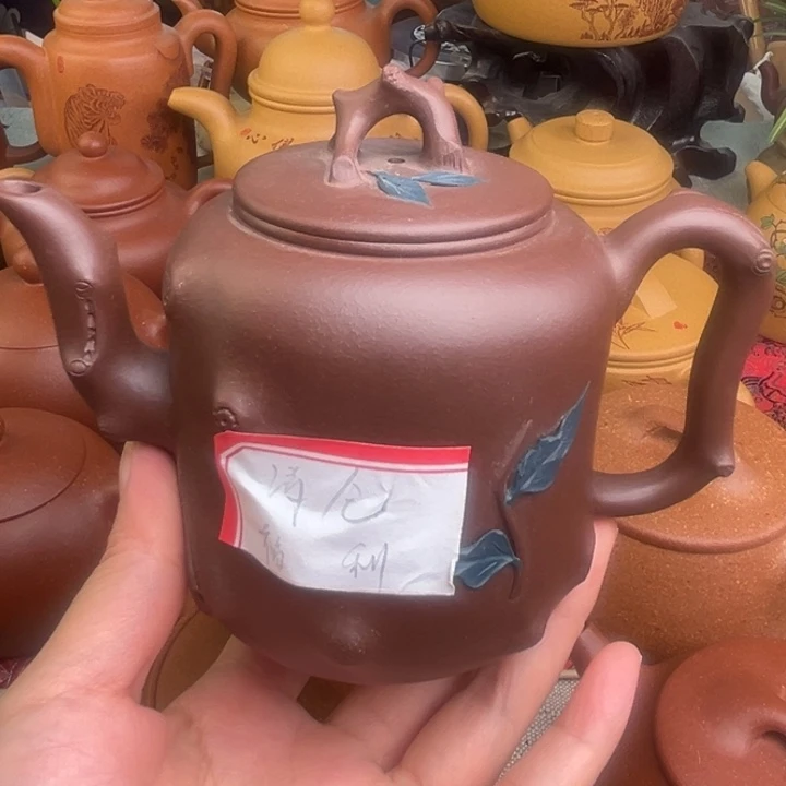 原矿老紫泥集思树桩精工半手400c c