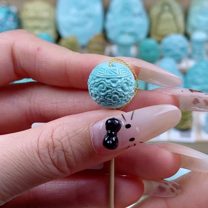 绿松石未镶嵌珠宝奇石14+