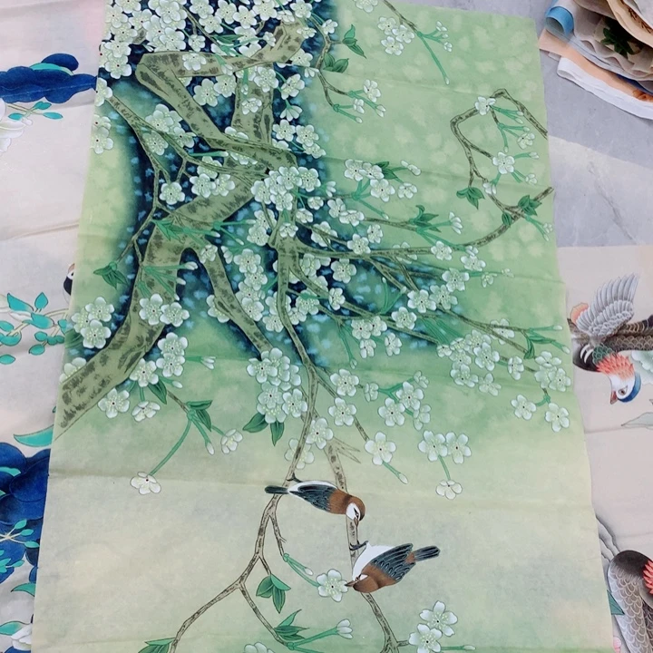 左***岸国画艺术作品欣赏
