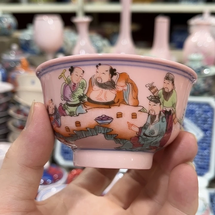 摆件/////景德镇陶瓷杯子。