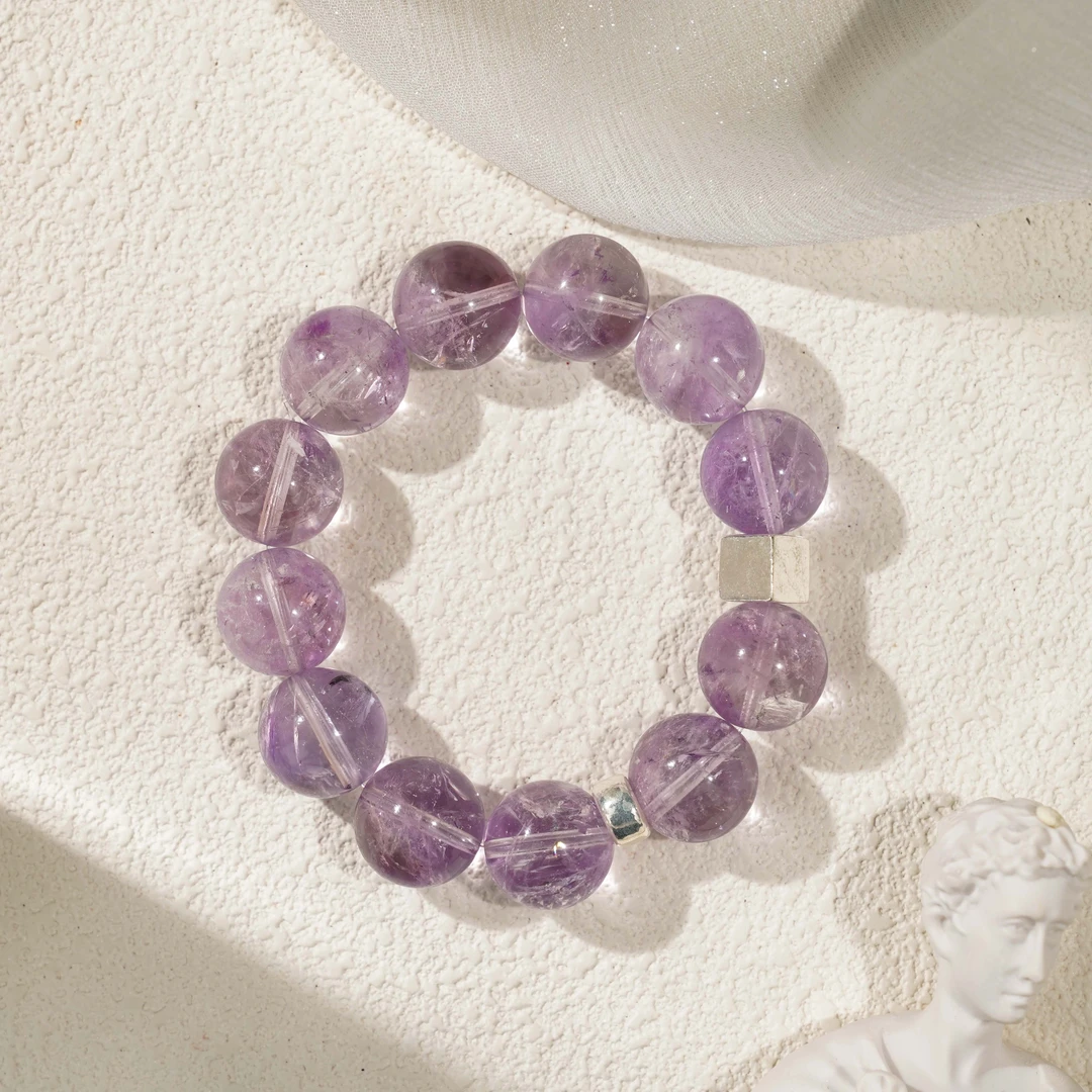 【vivi同款2.0】紫阿赛手串（天然珠宝多样性发其一）