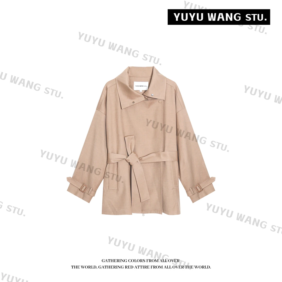 YUYU WANG 【至简】 设计感风衣外套 RBZ2FQ181