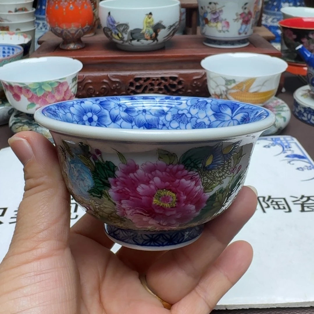 景德镇手工手绘展示