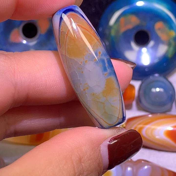 玛瑙/玉髓未镶嵌颈饰