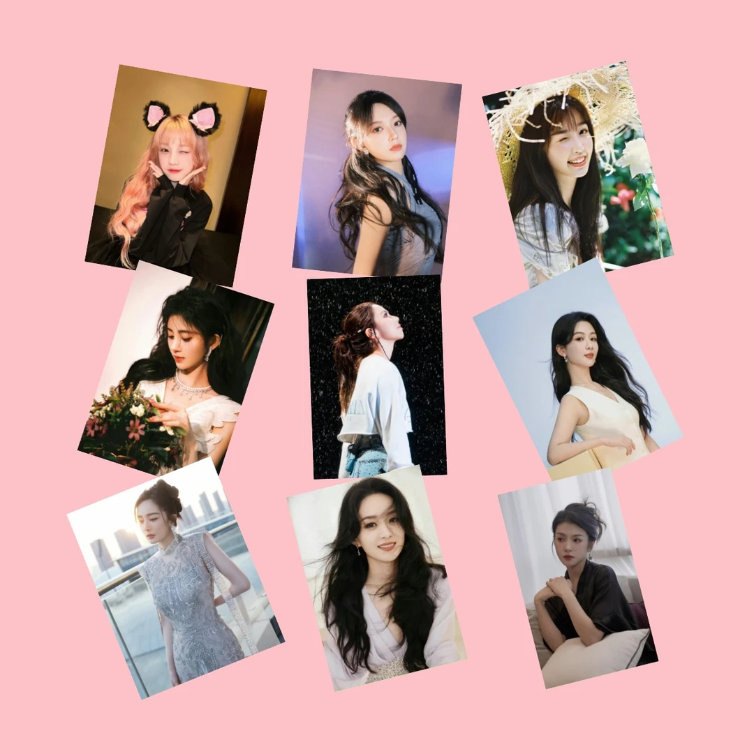 A【女】（随机不指定）6寸明星片 爱豆周边系列照片