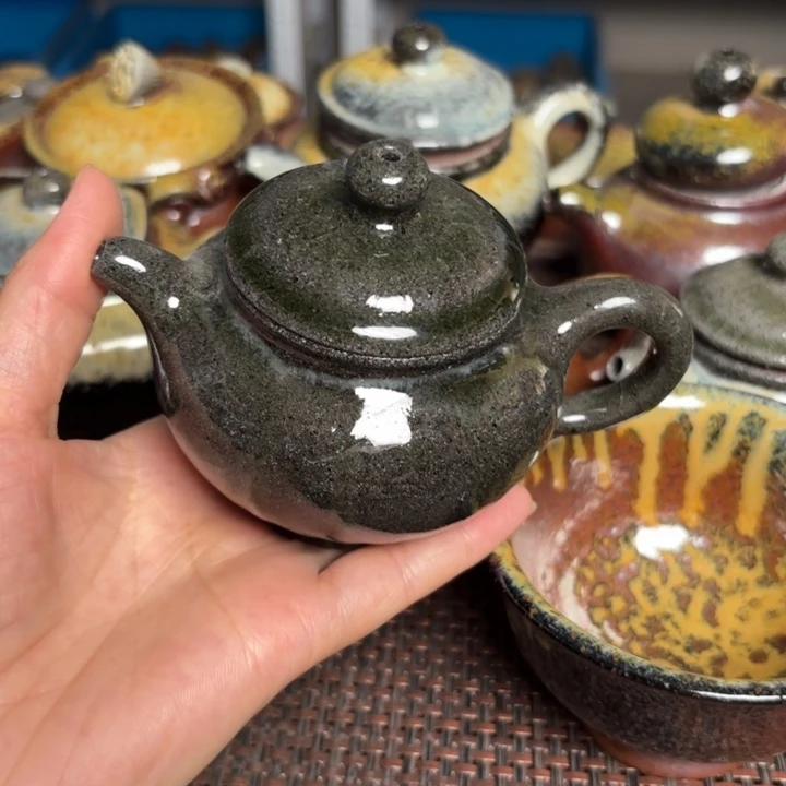 茶杯紫砂小*?瑕掇只壶