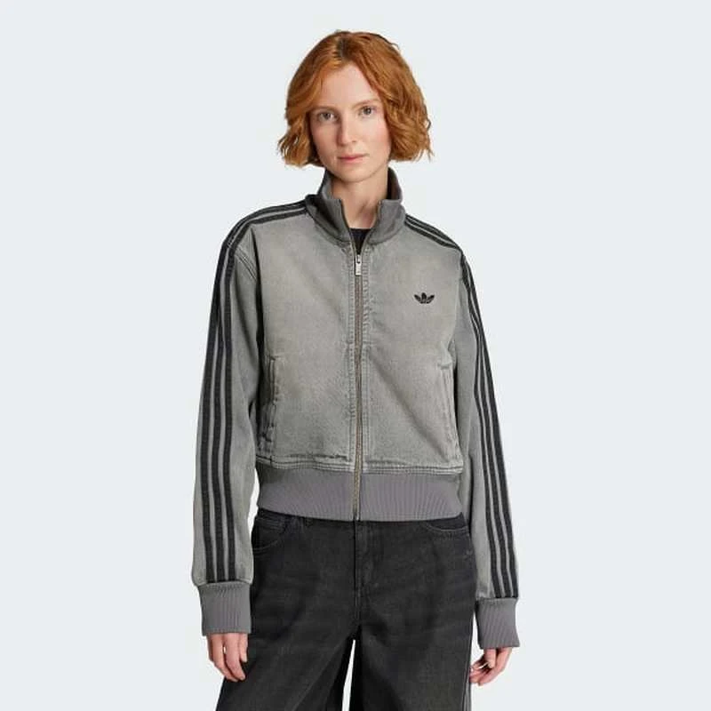 阿迪达斯 （adidas）女子DENIM TT休闲时尚夹克外套JY2564