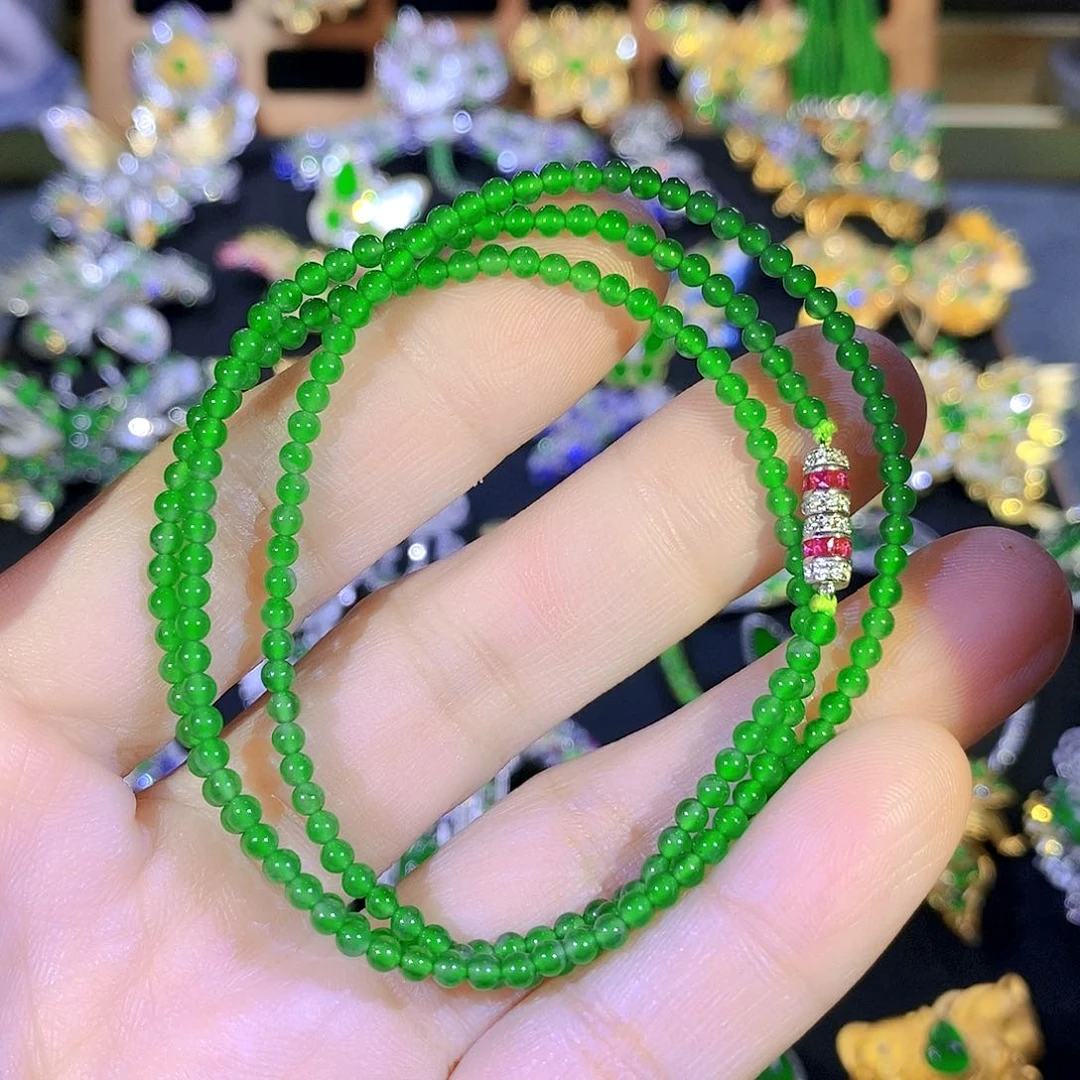 吊坠(不含链)银S925镶嵌翡翠