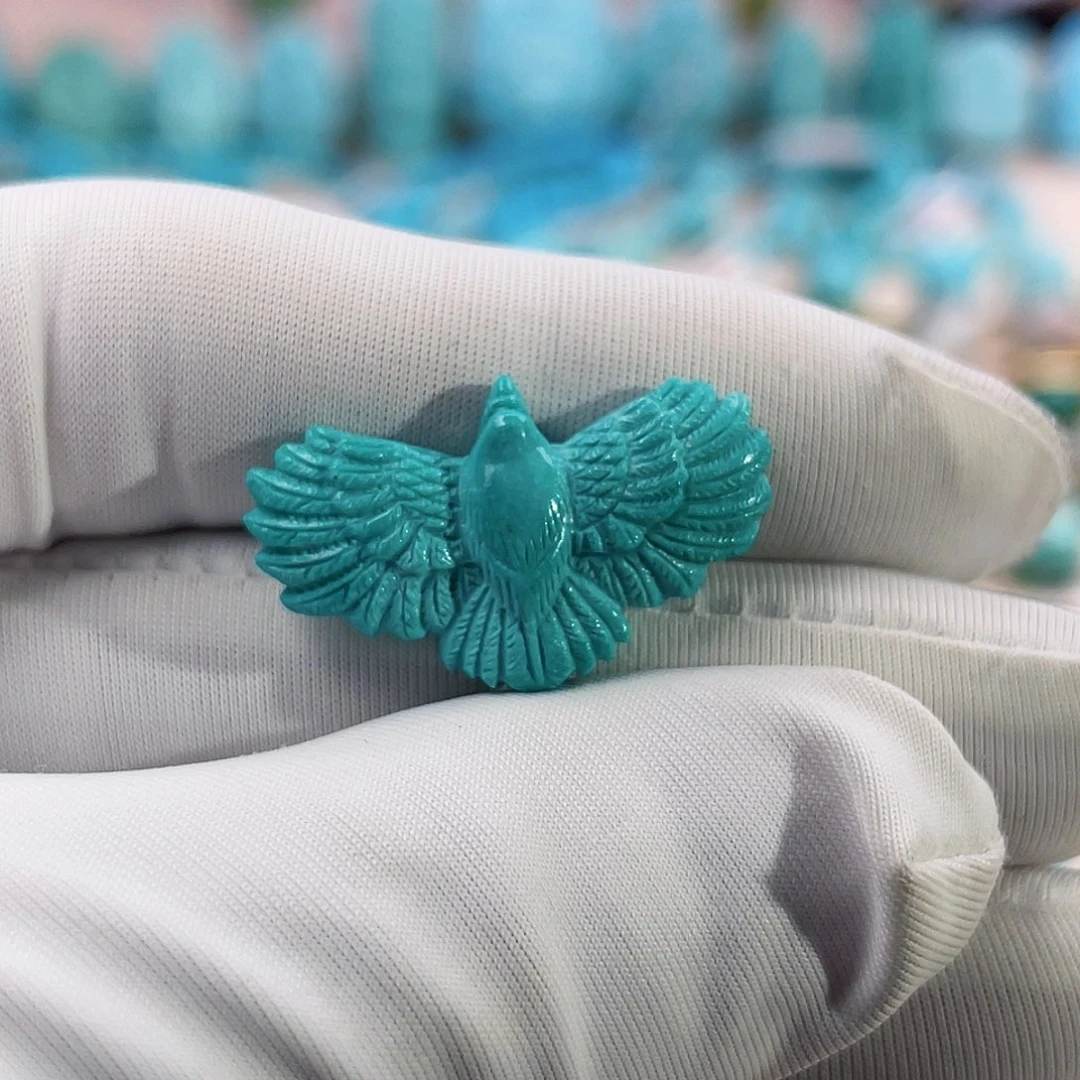 绿松石珠宝奇石未镶嵌