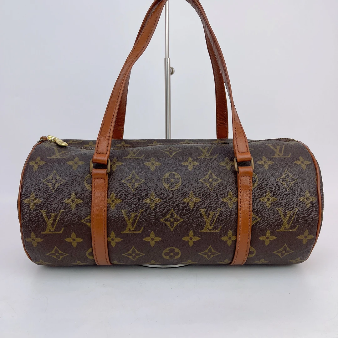 95新 LouisVuitton/路易威登 Lv 老花桶包内标872TH底30 H012