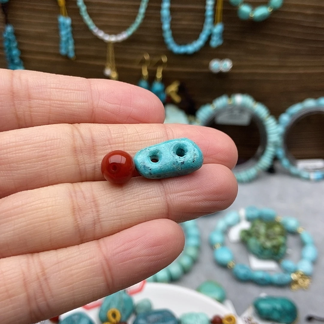 南红玛瑙未镶嵌扣子