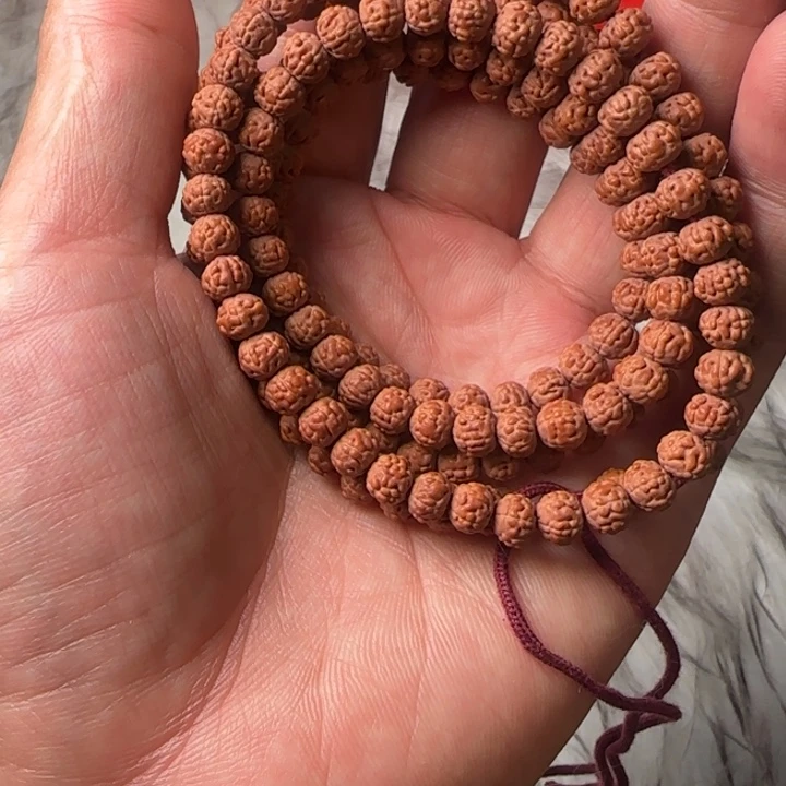 金刚菩提吊坠金蟾籽6.5左右108