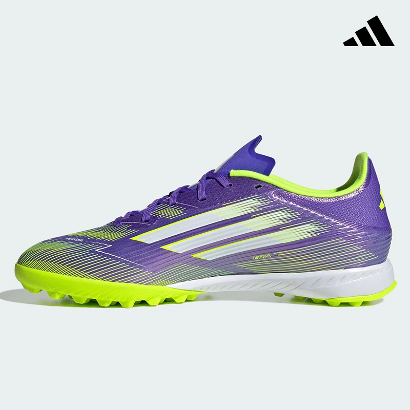 酷锐足球阿迪达斯F50中端TF碎钉人草训练比赛足球鞋男JH7724