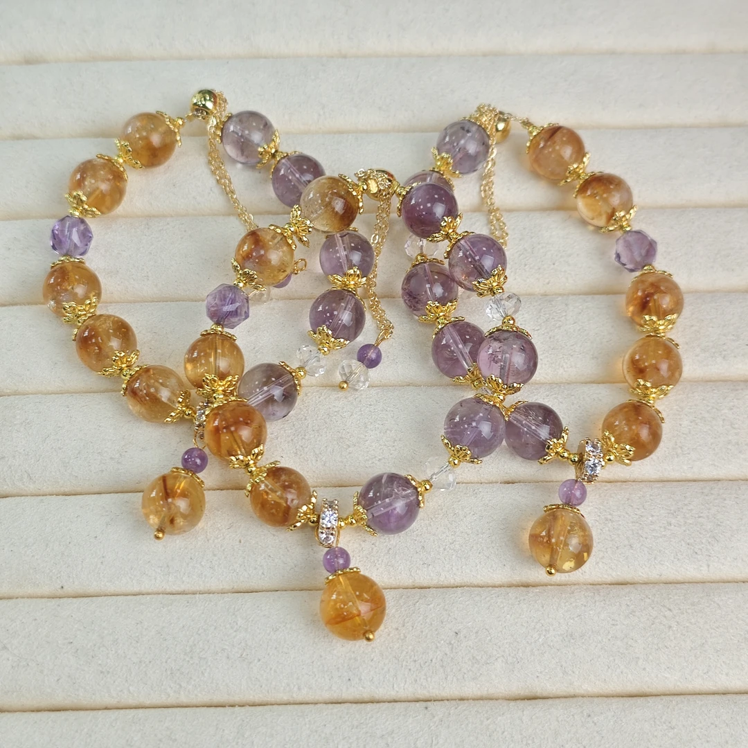 【书记甄选】天然原创水晶单圈手链 多样性发一件 约9mm CC4232