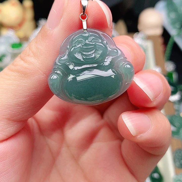 颈饰未镶嵌翡翠吊坠