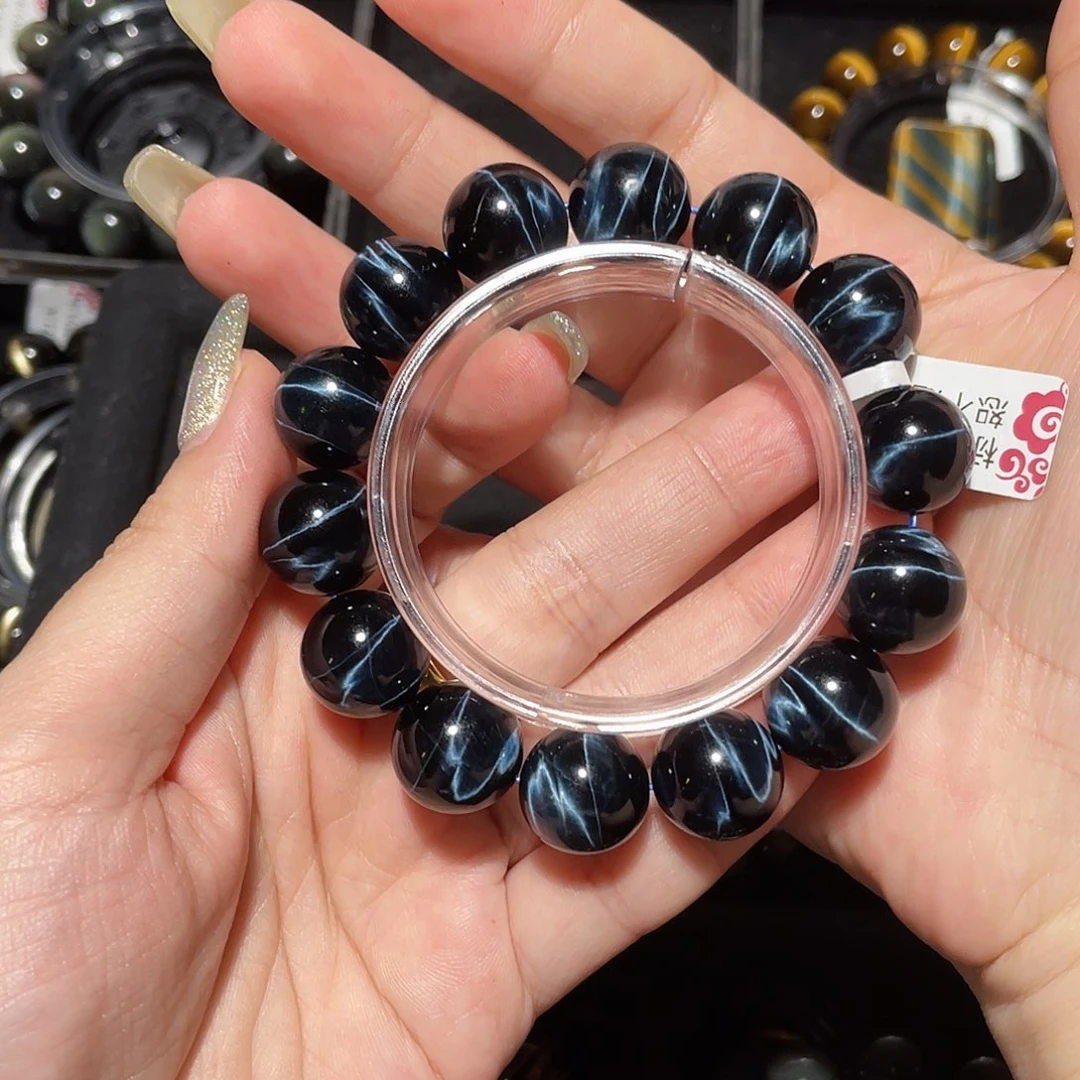 哏***o木变石（虎睛石）未镶嵌手链